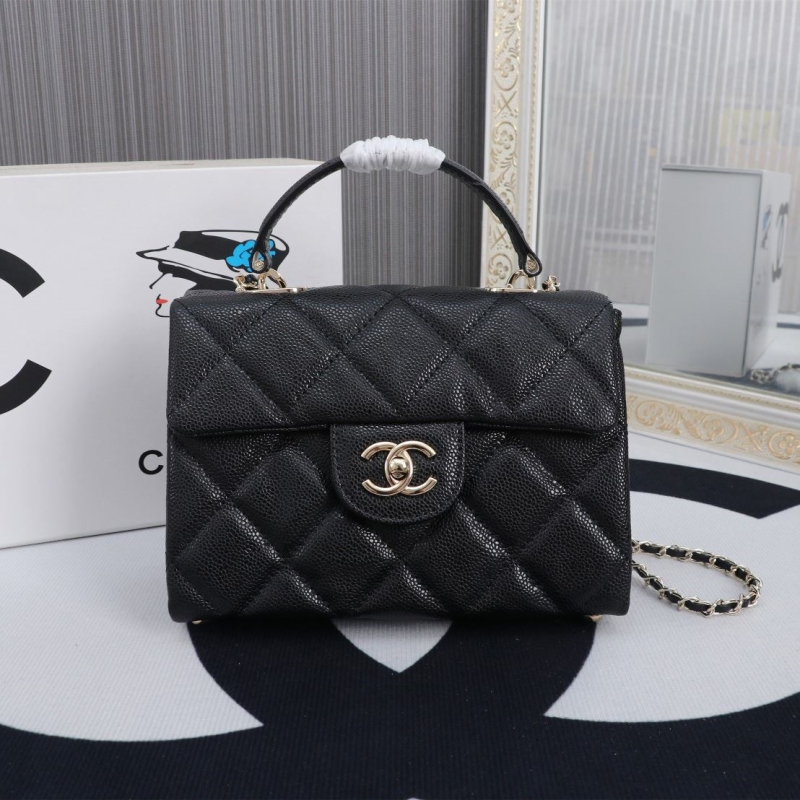 Ch**el top handle bags